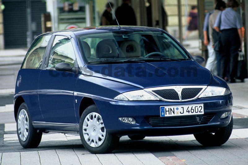 Lancia Ypsilon 1.2 Elefantino Blu, Manual, 2000 - 2003, 60 Hp, 3 doors