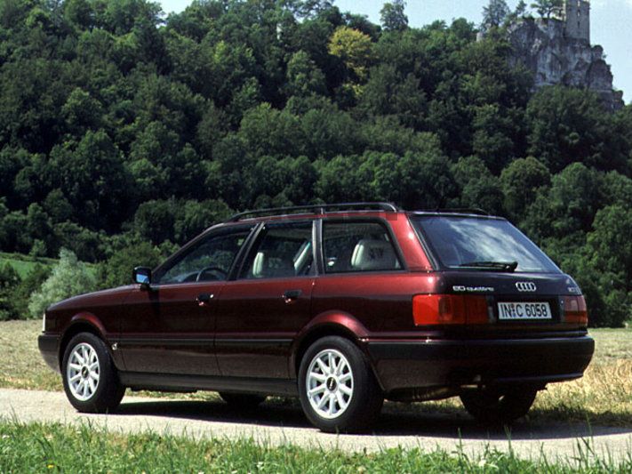 Audi 80 Avant 1992 pictures (2 of 4) | cars-data.com