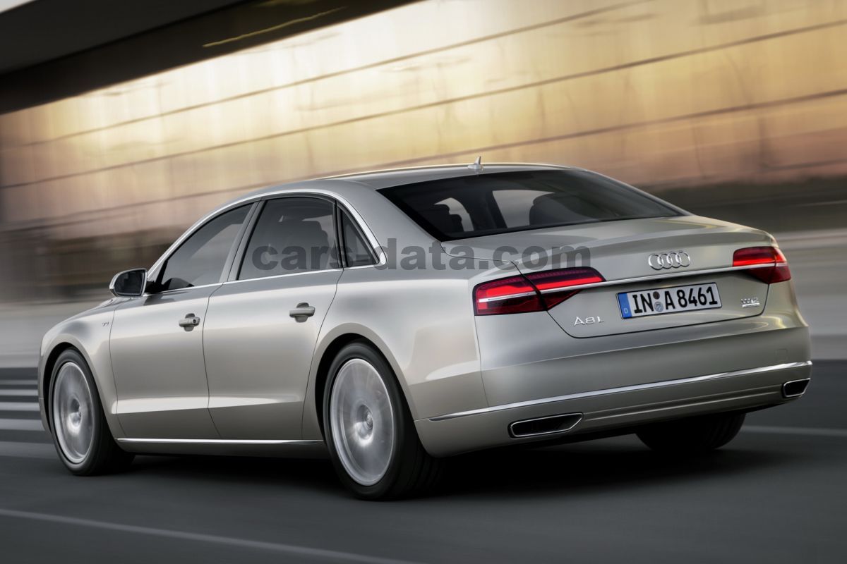 Audi A8 2013 pictures (3 of 32) | cars-data.com