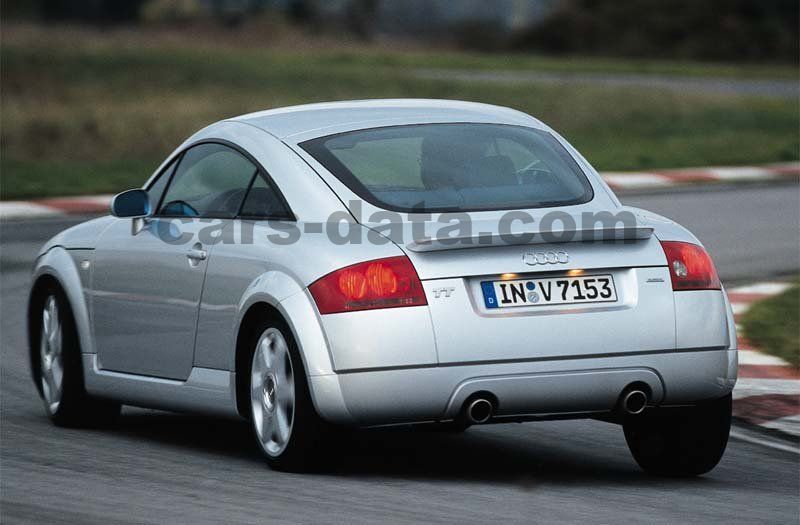 Audi TT Coupe 1998 pictures (6 of 8) | cars-data.com