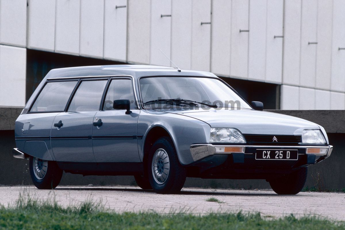 Citroen CX Familiale 2500 Diesel Super manual 5 door specs | cars-data.com