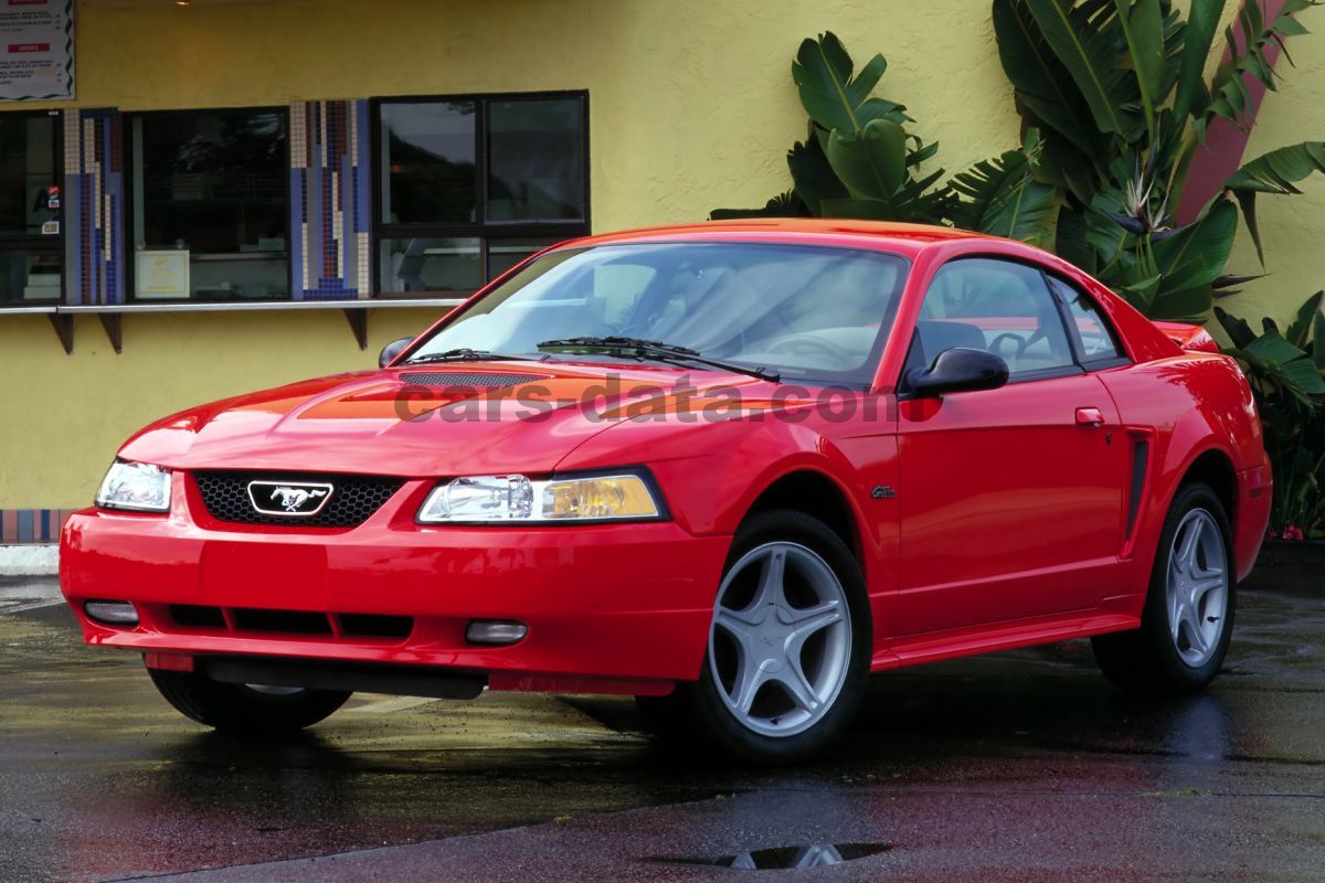 Ford Mustang V6 automatic 2 door specs | cars-data.com