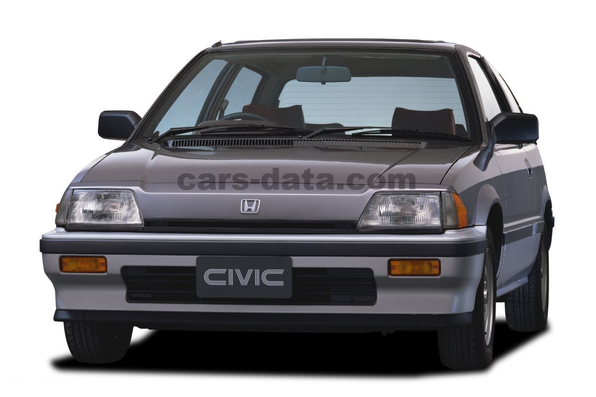 Honda Civic 1983 pictures (4 of 5) | cars-data.com