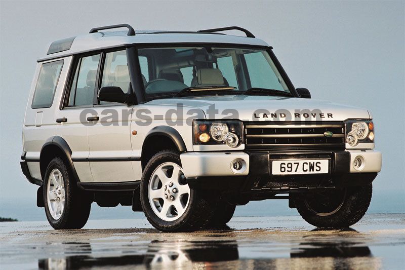 Land Rover Discovery Td5 E 2002 Automatic 5 doors specs