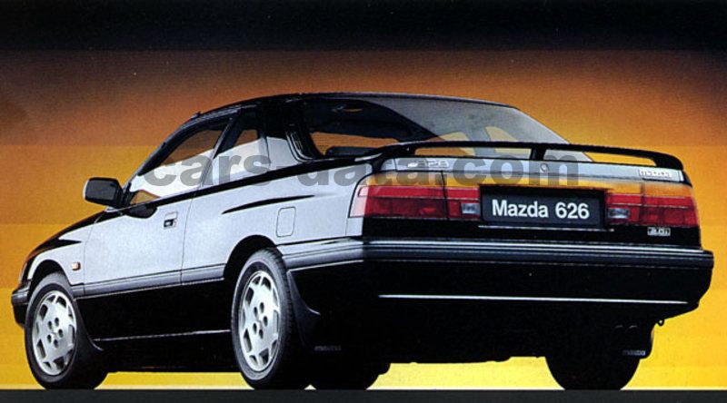 Mazda 626 Coupe 1987 pictures (4 of 4) | cars-data.com
