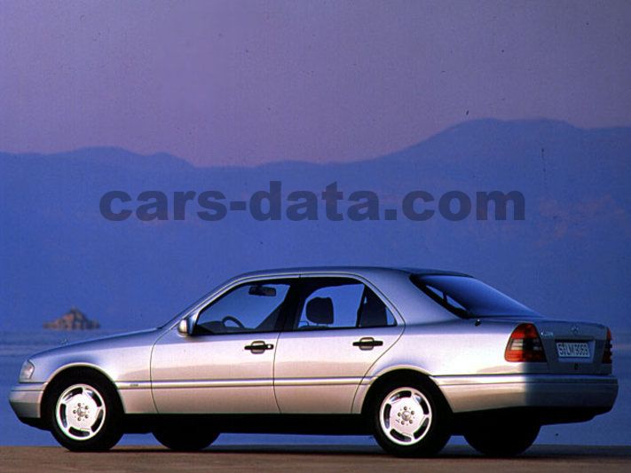 Mercedes-Benz C-class 1993 pictures (2 of 3) | cars-data.com