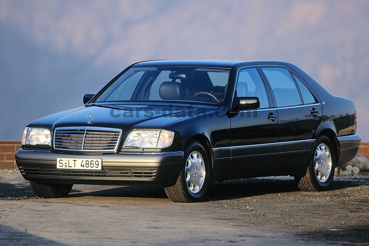 Mercedes-Benz S-class 1993 pictures (11 of 12) | cars-data.com