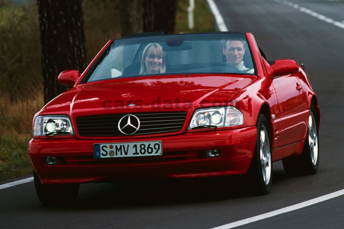 Mercedes кабриолет 1998