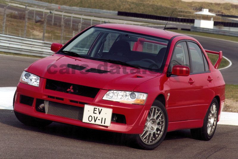 Mitsubishi Lancer Evolution VII manual 4 door specs | cars-data.com