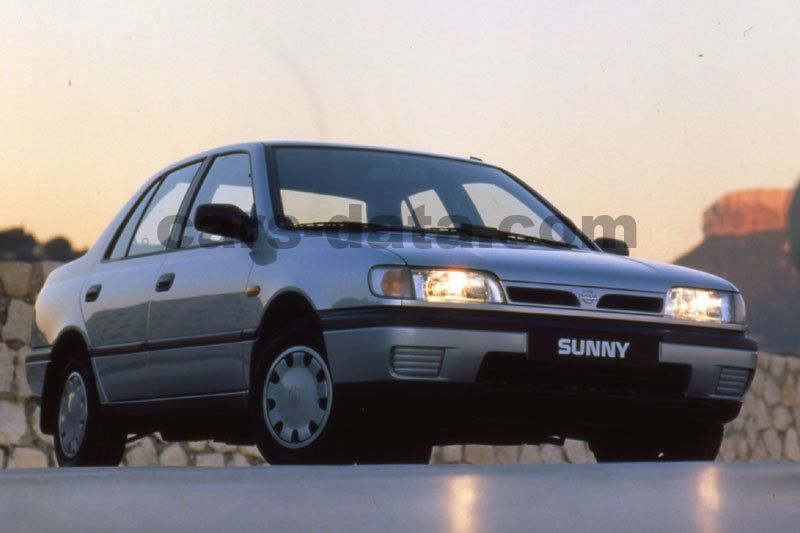 Nissan Sunny 1.4 SLX manual 4 door specs | cars-data.com