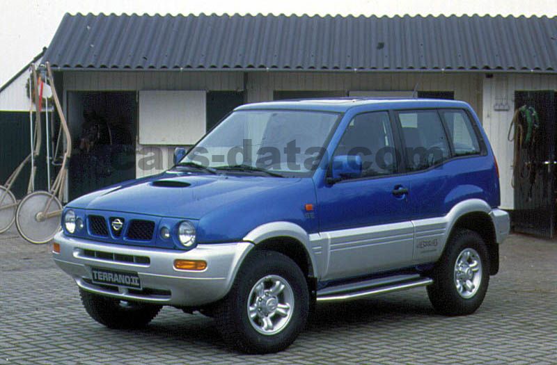 Nissan terrano размеры