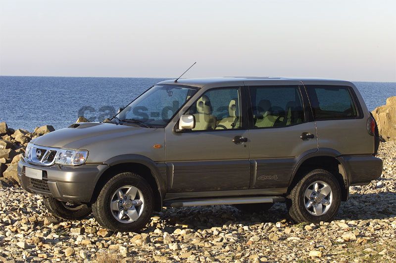 Nissan terrano размеры