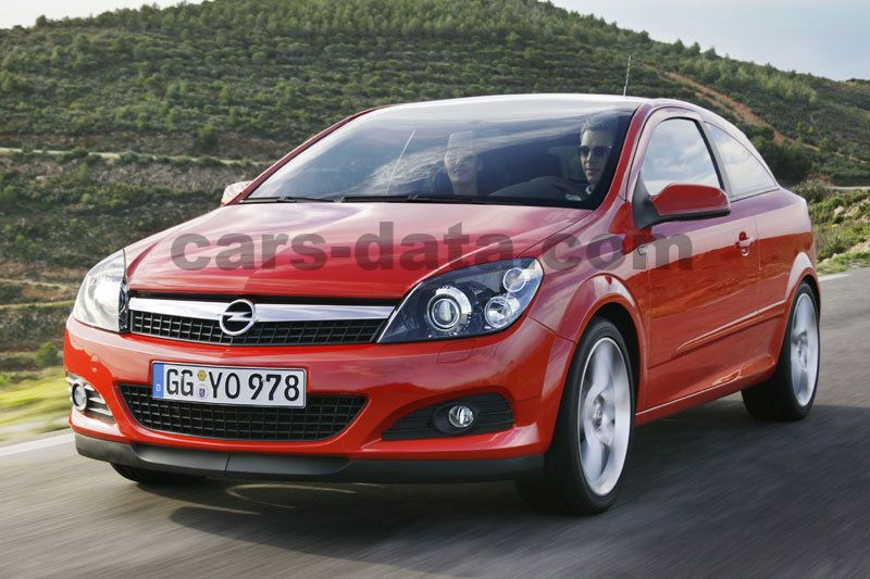 Opel Astra GTC 1.8 Sport 2007 Automatic 3 doors specs