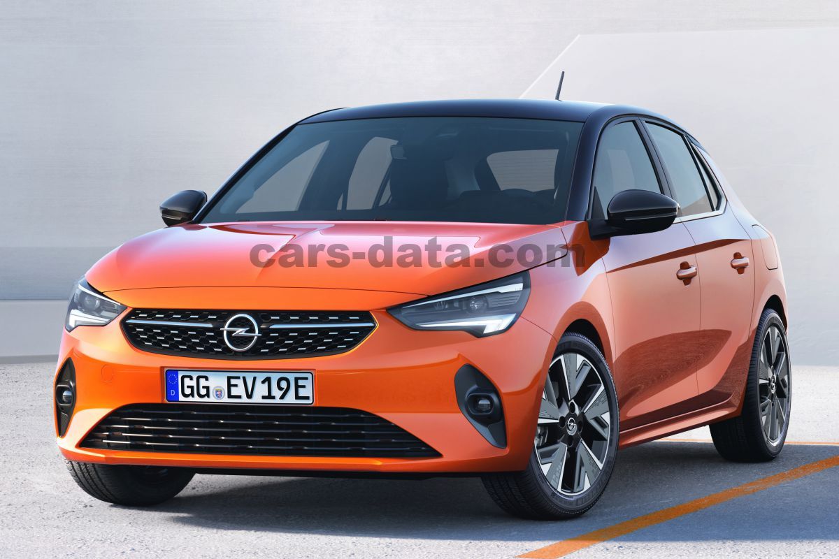Opel Corsa E 11kw Launch Edition Automatic 5 Doors Specs Cars Data Com