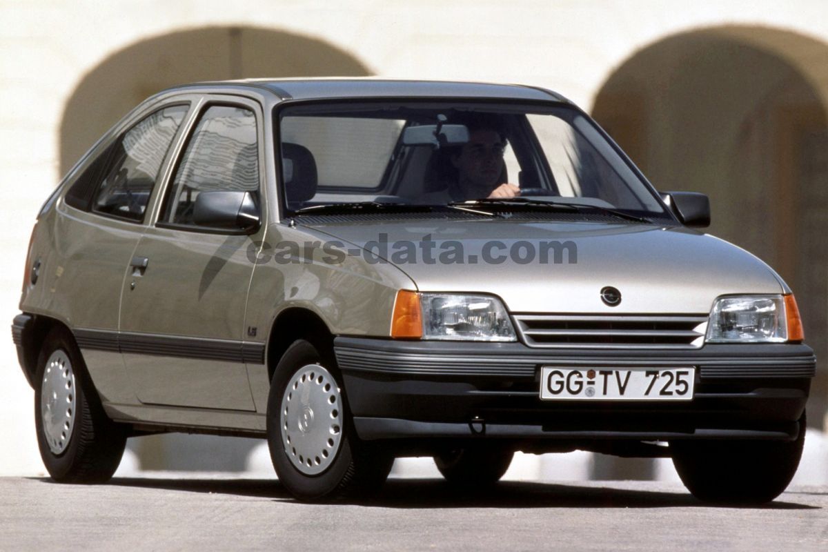 Opel Kadett 2 0 GSi manual 3 door specs cars data com