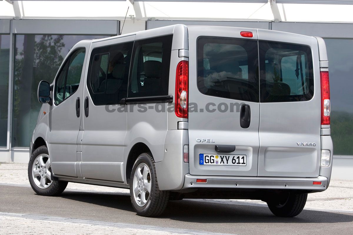 Opel Vivaro Combi images (5 of 12 