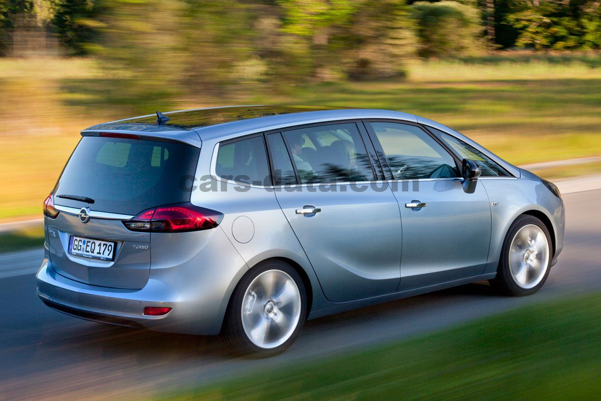 Opel zafira обзор