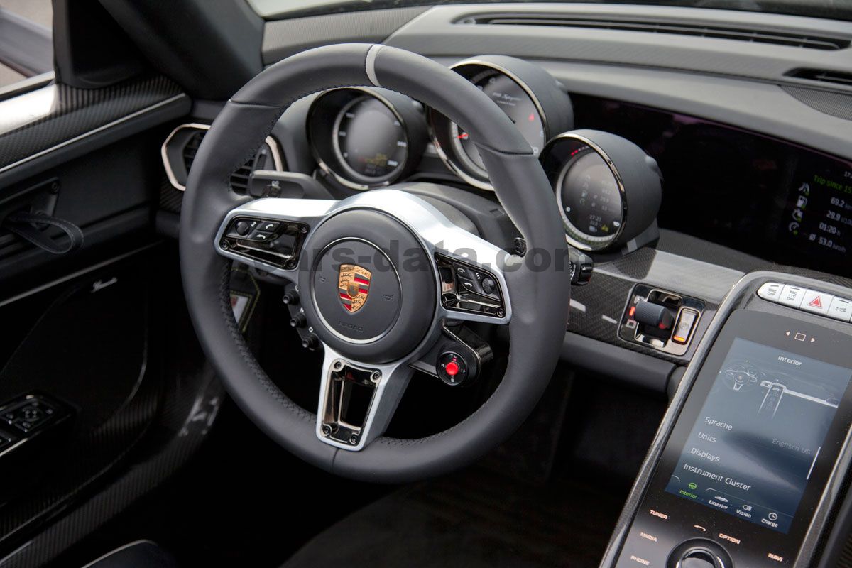 Porsche 918 Spyder 2014 Pictures 22 Of 36 Cars Data Com