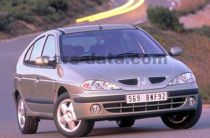 Renault Megane 1.4 16V Dynamique manual 5 door specs ...