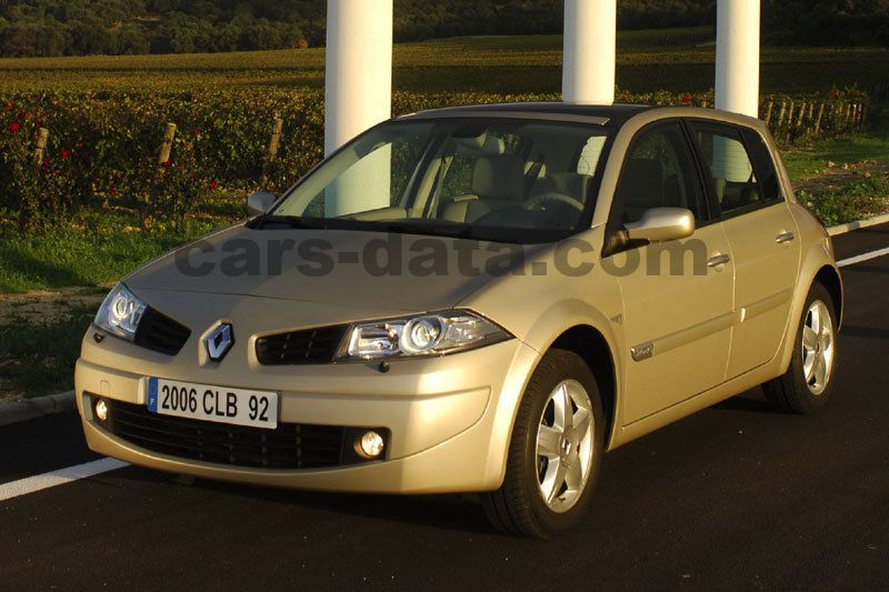 Renault Megane 1.4 16V Authentique 2006 Manual 5 doors specs