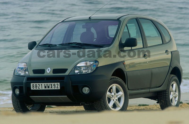 Renault Scenic RX4 1.9 DCi Privilege manual 5 door specs ...