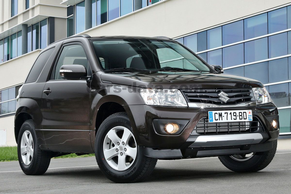 Suzuki Grand Vitara 1.6 Comfort manual 3 door specs cars