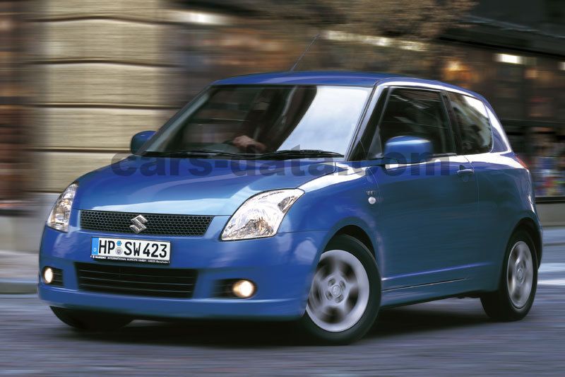 2005 suzuki swift specifications