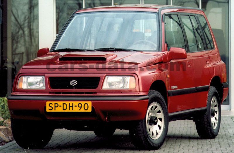 suzuki vitara wagon jlx 1991 automatic 5 doors specs