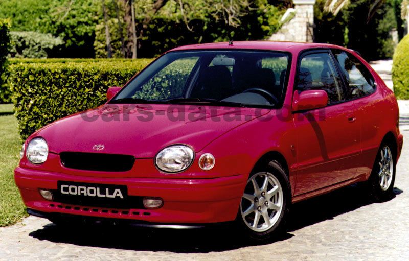 Toyota Corolla 1997 pictures (3 of 5) | cars-data.com