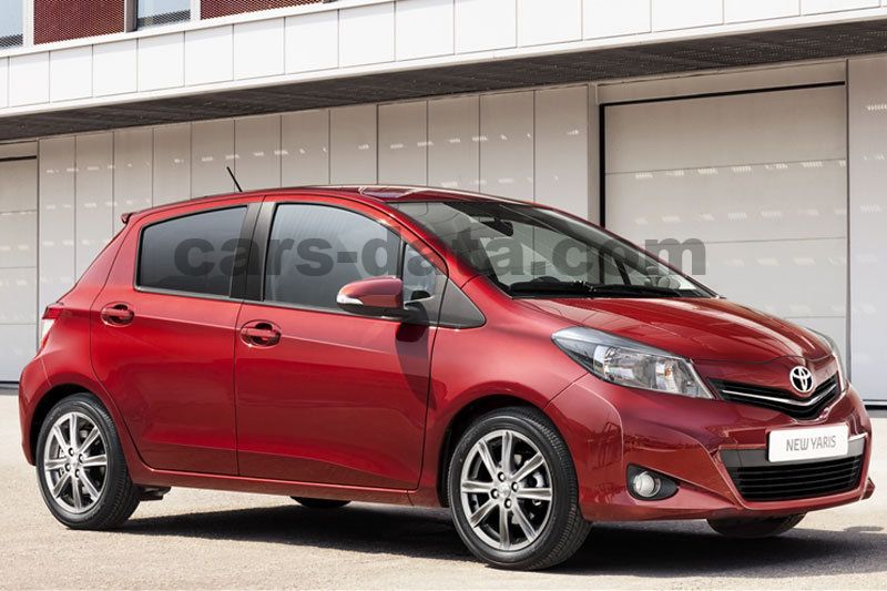 Yaris 1.0 VVT-i Now 2011 Manual 5 doors specs