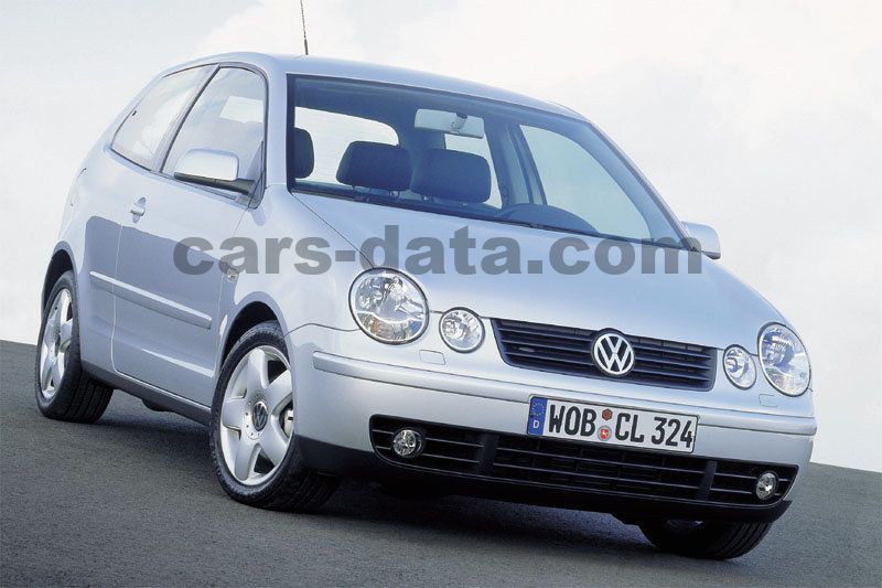 our Dot staining Volkswagen Polo 1.9 SDI 2001 Manual 3 doors specs